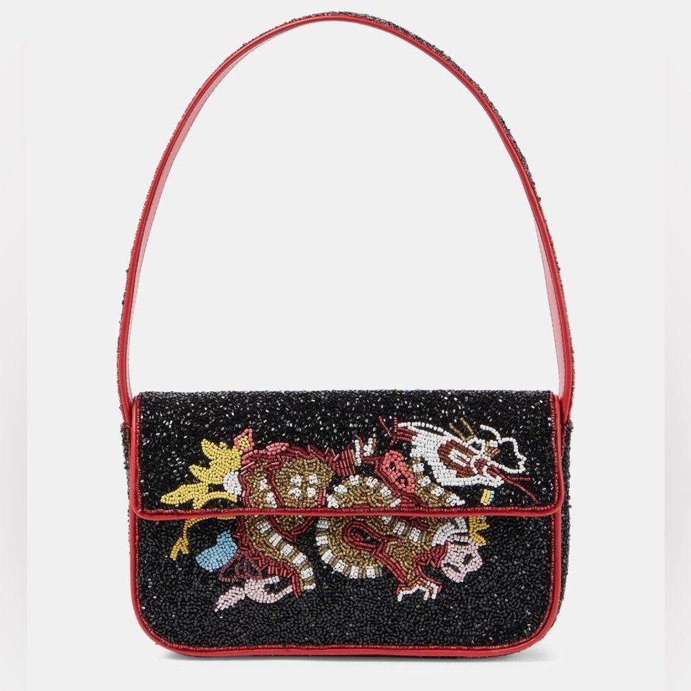 STAUD BEADED TOMMY BAG DRAGON - Picture 11 of 16
